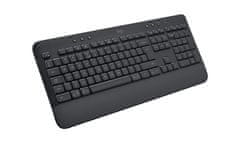 Logitech K650/Bezdrôtová USB + Bluetooth/SK-SK layout/Čierna