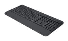 Logitech K650/Bezdrôtová USB + Bluetooth/SK-SK layout/Čierna