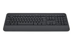 Logitech K650/Bezdrôtová USB + Bluetooth/SK-SK layout/Čierna