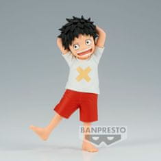 BANPRESTO One Piece Film Red The Grandline Series Monkey D Luffy Children figure 12cm 