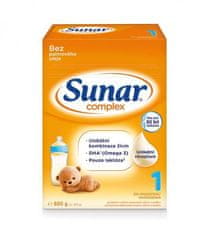 Sunar Complex 1 Mlieko počiatočné 600 g