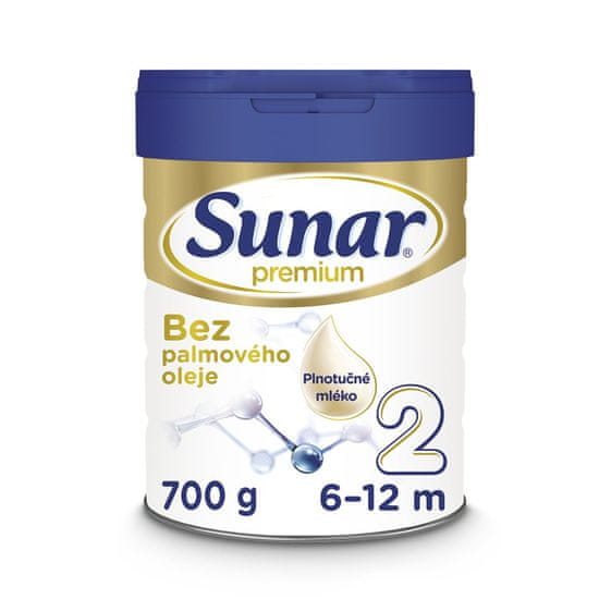 Sunar Premium 2 Mlieko pokračovacie 700 g