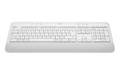 Logitech K650/Bezdrôtová USB + Bluetooth/SK-SK layout/Sivá