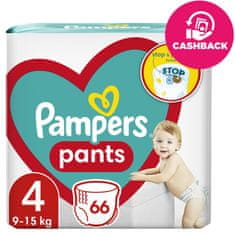 Pampers Plienky nohavičkové Active Baby Pants veľ. 4 (66 ks) 9-15 kg