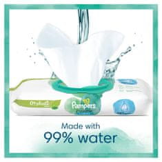 Pampers Obrúsky vlhčené Harmónia Aqua Plastic Free 24x48 ks