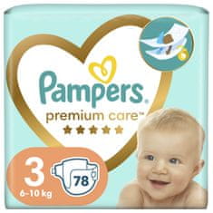 Pampers Plienky jednorazové Premium Care veľ. 3 (78 ks) 6-10 kg