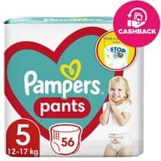 Pampers Plienky nohavičkové Active Baby Pants veľ. 5 (56 ks) 12-17 kg