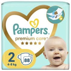 Pampers Plienky jednorazové Premium Care veľ. 2 (88 ks) 4-8 kg