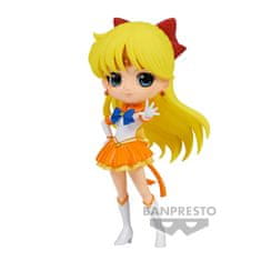 BANPRESTO Pretty Guardian Sailor Moon Cosmos the Movie Eternal Sailor Venus ver.A Q posket figure 14cm 