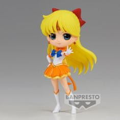 BANPRESTO Pretty Guardian Sailor Moon Cosmos the Movie Eternal Sailor Venus ver.A Q posket figure 14cm 