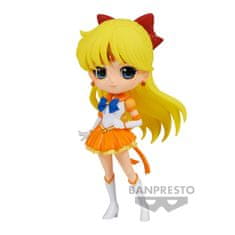 BANPRESTO Pretty Guardian Sailor Moon Cosmos the Movie Eternal Sailor Venus ver.B Q posket figure 14cm 