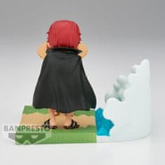 BANPRESTO One Piece Log Stories Monkey Luffy & Shanks figure 7cm 