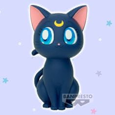 BANPRESTO Pretty Guardian Sailor Moon Cosmos the Movie Sofvimates Luna figure 15cm 