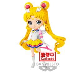 BANPRESTO Sailor Moon Pretty Guardian Cosmos the Movie Eternal Sailor Moon Ver.B Q posket figure 14cm 