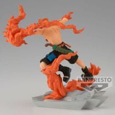 BANPRESTO One Piece Senkozekkei Portgas D ACE figure 9cm 