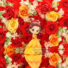 BANPRESTO Disney Characters Flower Style Belle Q Posket A figure 14cm 