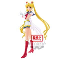 BANPRESTO The Movie Sailor Moon Eternal Super Sailor Moon Glitter and Glamours figure A 23cm 