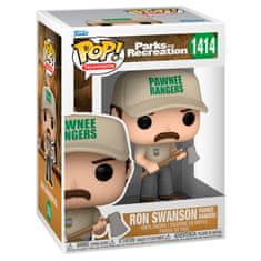 Funko POP figure Parks & Recreation Ron Ranger 