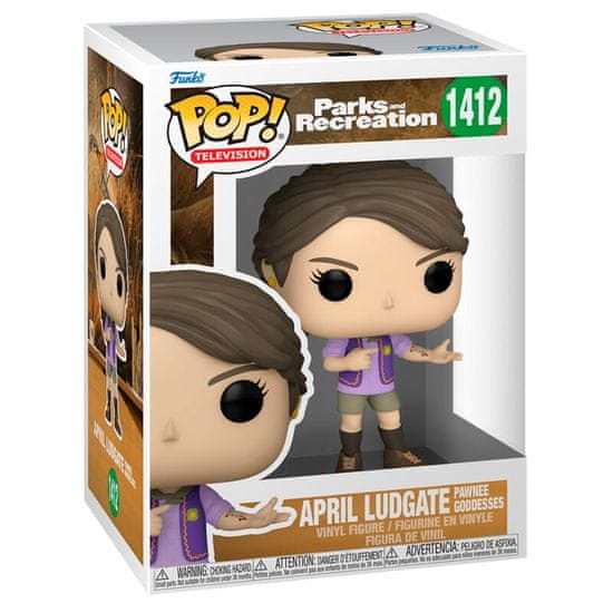 Funko POP figure Parks & Recreation April Goddess