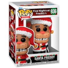 Funko POP figure Five Nights at Freddys Holiday Santa Freddy 