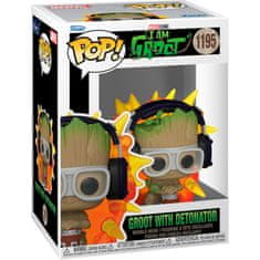 Funko POP figure Marvel I am Groot - Groot with Detonator 