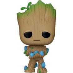 Funko POP figure Marvel I am Groot - Groot with Grunds 