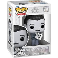 Funko POP figure Disney 100th Anniversary Walt Disney with Drawing 