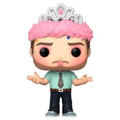 Funko POP figure Parks and Rec Andy as Princess Rainbow Sparkle 