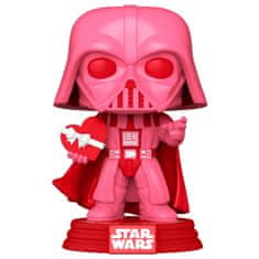 Funko POP figúrka Star Wars Valentines Vader so srdcom 