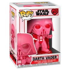 Funko POP figúrka Star Wars Valentines Vader so srdcom 