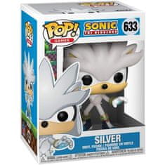 Funko POP figúrka Sonic 30th Anniversary Silver the Hedgehog 