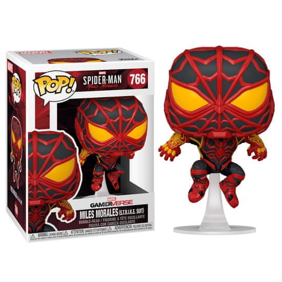 Funko POP figúrka Marvel Spiderman Miles Morales S.T.R.I.K.E. Oblek