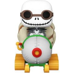 Funko POP Ride figúrka Nightmare Before Christmas Jack s okuliarmi a snežným skútrom 