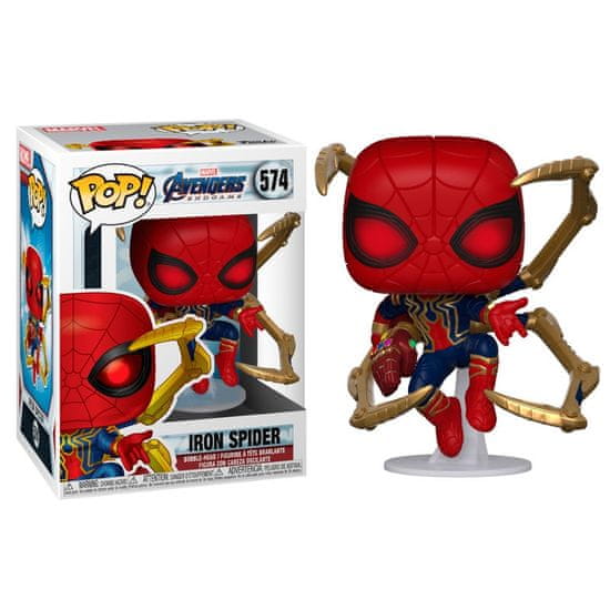 Funko POP figúrka Marvel Avengers Endgame Iron Spider s Nano Gauntlet