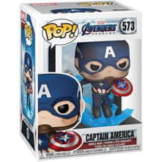 Funko POP figúrka Marvel Avengers Endgame Captain America s Broken Shield a Mjolnir 