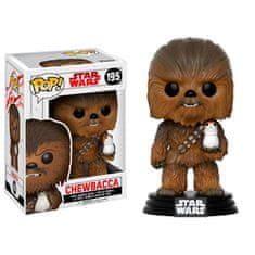 Funko POP figúrka Star Wars Chewbacca s Porgom 