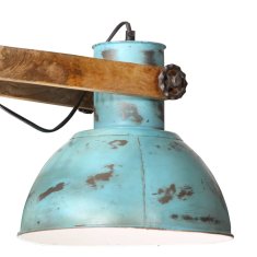 Petromila vidaXL Závesná lampa 25 W šmuhovaná modrá 85x28x109 cm E27