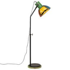 Petromila vidaXL Podlahová lampa 25 W viacfarebná 30x30x100-150 cm E27