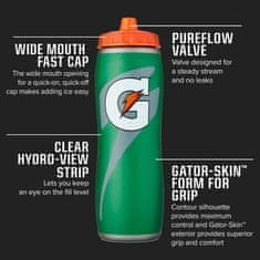 Gatorade Thermo Fľaša GATORADE Gatorskin Insulated 0,9 litra