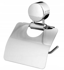 Galicja Držiak toaletného papiera s klapkou, nástenný oceľový, chrómový