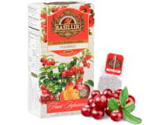 Basilur BASILUR Fruit Infusions Ovocný čaj bez kofeínu s arómou brusnice a citrónu 25x2g x1