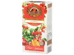 Basilur BASILUR Fruit Infusions Ovocný čaj bez kofeínu s arómou brusnice a citrónu 25x2g x1