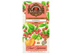 Basilur BASILUR Fruit Infusions Ovocný čaj bez kofeínu s arómou maliny a citrónu 25x2g x1