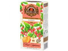 Basilur BASILUR Fruit Infusions Ovocný čaj bez kofeínu s arómou maliny a citrónu 25x2g x1