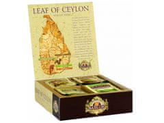 Basilur BASILUR Leaf of Ceylon - Zmes čiernych a zelených čajov v sáčkoch 