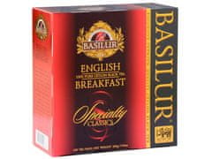 Basilur BASILUR English Breakfast - Čierny čaj v sáčkoch, 100x2g x1