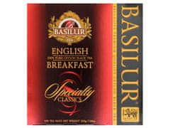 Basilur BASILUR English Breakfast - Čierny čaj v sáčkoch, 100x2g x1