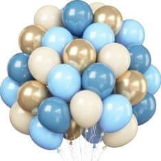 Foxter  2795 Modrozlatá girlanda zo 132 balónikov