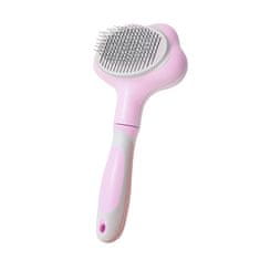 Nuxie  2706 Samočistiaca kefa na psy a mačky Hair Brush modrý