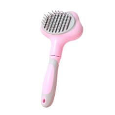 Nuxie  2706 Samočistiaca kefa na psy a mačky Hair Brush zelená